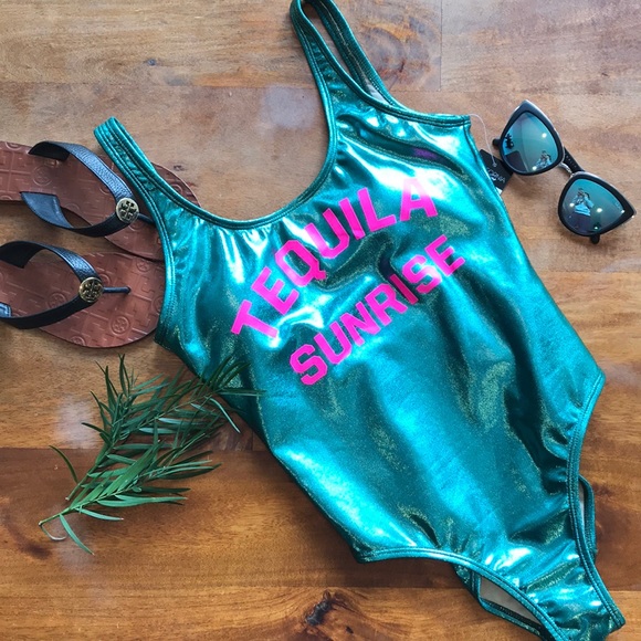 Tequila Sunset One Piece Swim Suit main image 1
